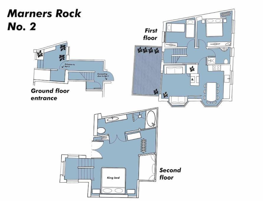 Marners Rock No 2 Διαμέρισμα Fowey Εξωτερικό φωτογραφία